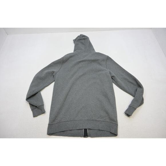 Under Armour Hoodie Loose Gray Full Zip Performance Cotton Blend Mens Sz Medium - Picture 9 of 9